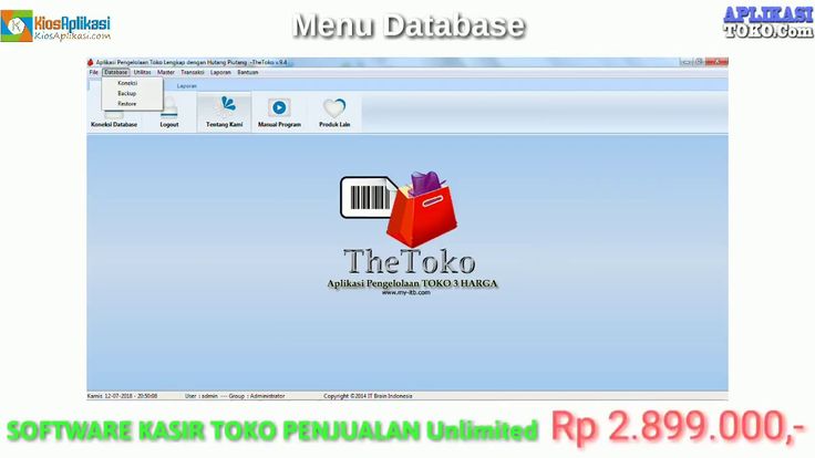 Download gratis software kasir toko full version